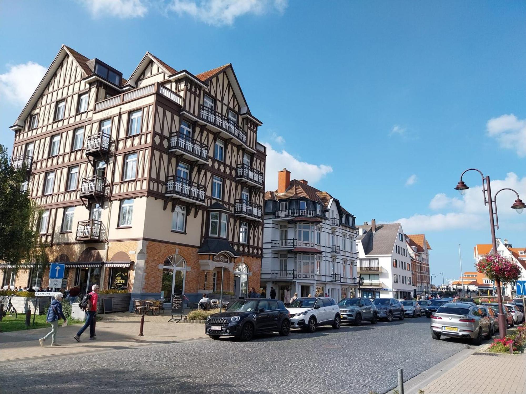 Huisjes Aan Zee De Haan Bagian luar foto