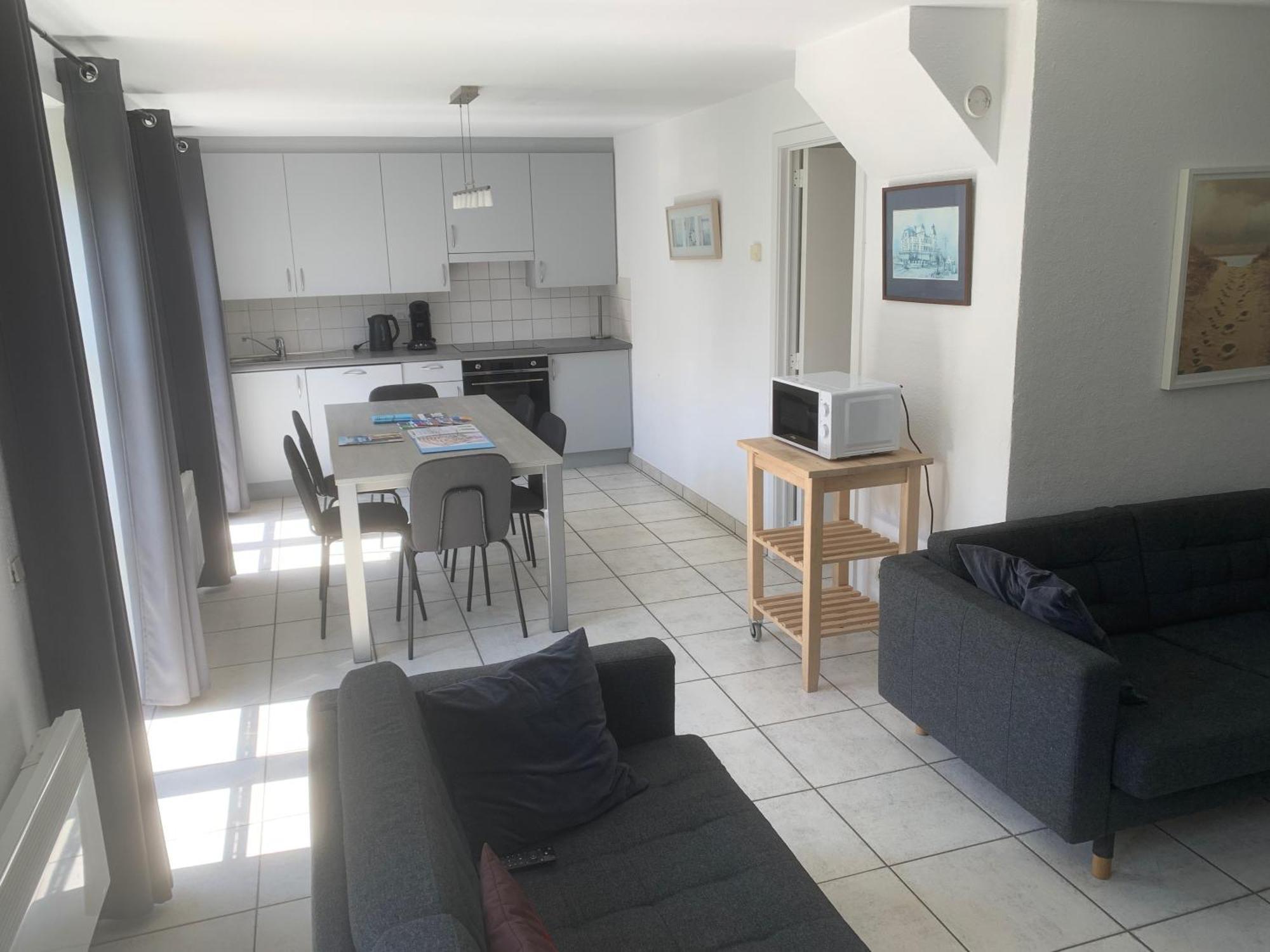 Huisjes Aan Zee De Haan Bagian luar foto